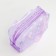 Lightning cosmetic bag, lilac color