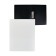 Folder with A4 clamp, 700 μm, root 27 mm, calligrata deluxe, inner pocket, up to 180 sheets, milk / black