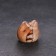 Souvenir "Kitten Venya", with a heart 3.5 × 3 cm, selenite
