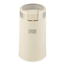 Electric coffee grinder Homestar HS-2035, knife, 200 watts, 50 g, beige
