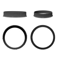Ring of the PPK well, 75 × 20 cm, black, KK-750