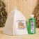 Gift set for the bath "Dobroparov, from February 23" Hat "Real Banker" and shampoo
