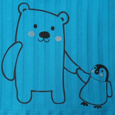 Longsliv children, turquoise color, height 62 cm-3