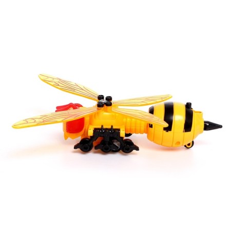 A set of inertial robots “Team of insects”, transforms, gather in one robot-5