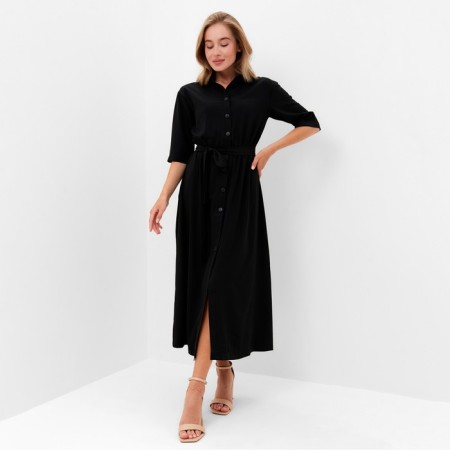 Women's dress Minaku: Enjoy Black Color, Rr. 42-3