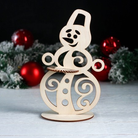 Salvetnik "Snowman", 24 × 17 × 0.3 cm