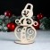 Salvetnik "Snowman", 24 × 17 × 0.3 cm