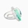 Nipple - orthodontic dummy "birds", +6 months, green color