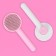 Pucrhester plastic with self -cleaning function, 7.7 x 19.1 cm, pink