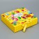 Gift folding box, packaging, “Happy Birthday”, 20 x 18 x 5 cm, without tape