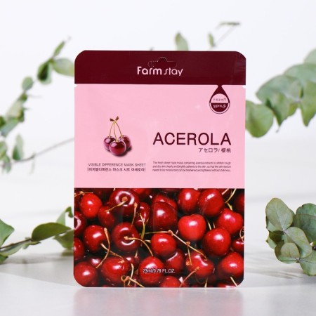 Fabric mask with Acouro Acourol Extract, 23 ml