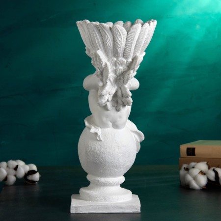 Figure - stand "Angel" White, 25x19x45cm-4