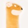 Skill of the soft toy "Fox", 140 cm, orange color