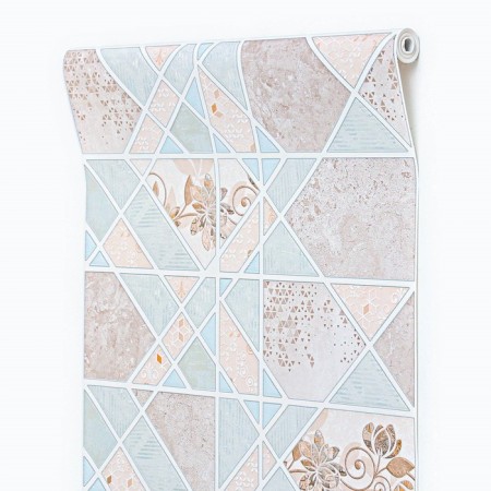 Wallpapers moisture resistant, collage 1307-1, 0.53x10.05m