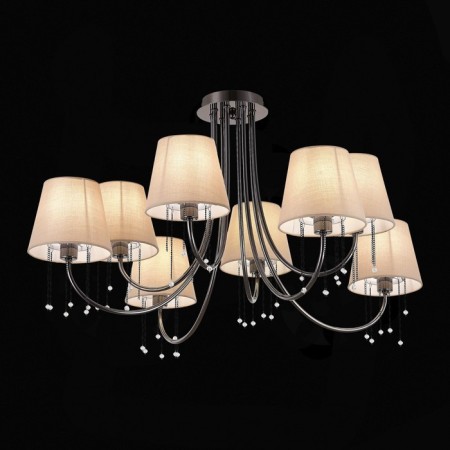 Ceiling EVOLUCE lamp. Sle1118-802-08. Alluria. 8x40 watts, E14, 84x84x45 cm, Black Cherrem-3