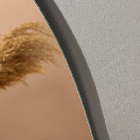 Wall mirror, 55x50 cm, with 1 plate-1
