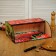 Wooden breadstone "Sadovaya strawberry", color, 38x26x14 cm
