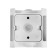 Front Fatter "Semesfer", FSD-007, 2 W, 3000K, 1 Ray, IP65, 220 V, Metal, White