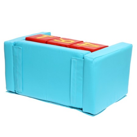 Set of soft cubes "Letter-Divan" 10 pieces-5