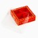 Box for 4 sweets with cells “Happy New Year!”, 10 x 10 x 3 cm, New Year