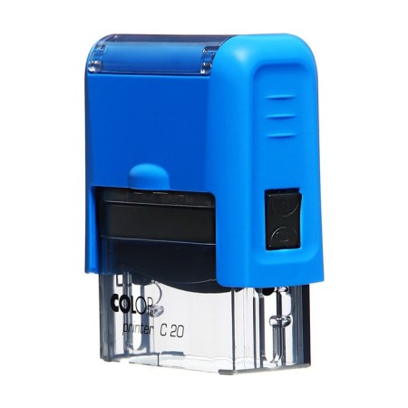 The stamp is automatic, with jokes, 14 x 38mm, "morons, bl ** b!"-2