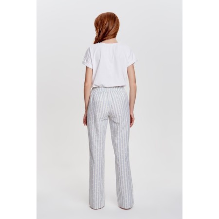 Women's pants Minaku: Country Melody Blue color, rr 48-2