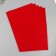 Set of soft felt (5 sheets) 1 mm 20x30 cm, red