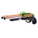 Pneumatic “double -barreled gun” gun shoots with silicone bullets, MIX color