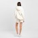 Women's sweatshirt with a hood Mist Old School size 48, Milk color