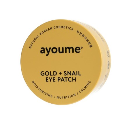 AyouMe eye masks, rejuvenating, with gold and snail mucin