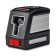 Laser level Crown CT44046, 2 red rays, 15 m, 1/4 ", ± 0.3 mm/m