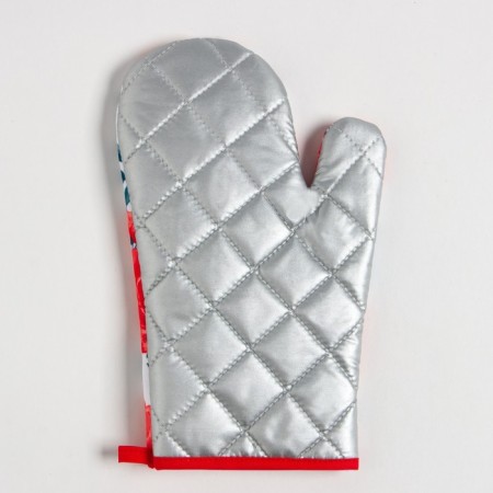 Kitchen set of "rose" dignity 17x17 cm, mittens 25x16 cm, 100% p/e-1