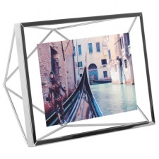 PRISMA photo frame, 10 x 15, chrome