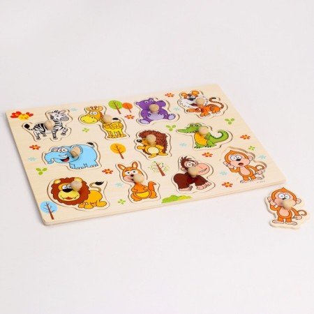 Frame-lodge "Wild animals"