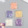 Set of colored sand No. 8, 5 colors, 20 g each