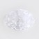 Graduation. Bant for hair on elastic band, white, 10.5 cm, princesses