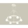 Ambrella Light, XR92031200, GX53 LED 12 W, white sand, white matte