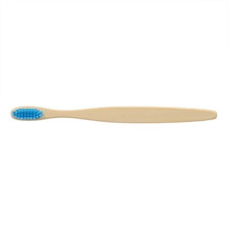 Bamboo toothbrush soft, in the box, blue-3
