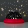 Night Projector "Flying Base" LED 2 modes from 3AAA/usb MIX 11x11x6.5 cm