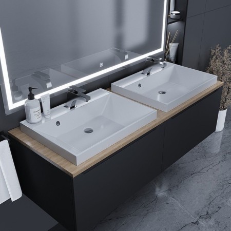 Uperwood Classic sink, furniture, 70 cm, rectangular-2