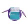 Audio Oxion AUX019, Jack 3.5 mm (M) -Jack 3.5 mm (M), 1m, purple cable