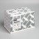Garland "fringe" 3 x 0.9 m, IP65, UMS, white thread rubber, 232 LED, white glow, 220 V