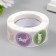 Stick Paper "Bunny" d = 2.5 cm 500 pcs in a roll 3x6.5x6.5 cm