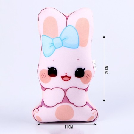 Antistress toy "Bunny with a bow"-1