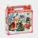 New Year. The gift box New Year's suitcase Small "Adventures begin" 17.3 x 6.5 x 15 cm.