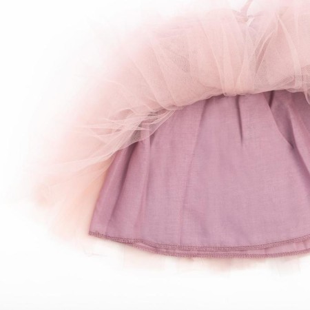 Three-layer crumb skirt, dusty pink, 17 × 19 cm-3