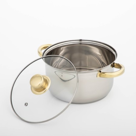 Stainless steel pan with a lid of the standard "Standard", 3 l, d = 20 cm-2