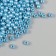 A set of beads "Pearls" d 4 mm, 250 grams, dark blue