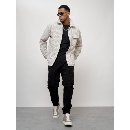 Male windbreaker, size 56, beige color-12