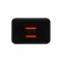 Network charger More Choice NC24M, 2.1A, Micro USB cable, black